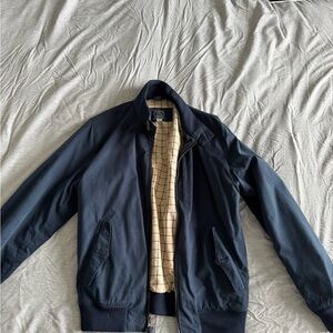J. Crew Men's Navy Harrington Jacket